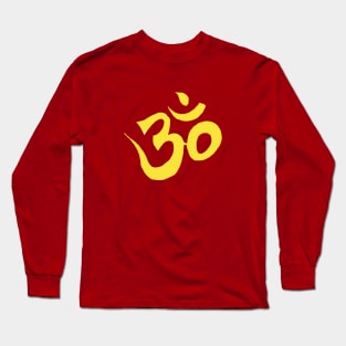 Spiritual Awakening Sacred Om Symbol Long Sleeve T-Shirt